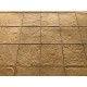 Hudson Slate Tile Quad Stack Bond Concrete Stamps SM 2104, 24" x 24"