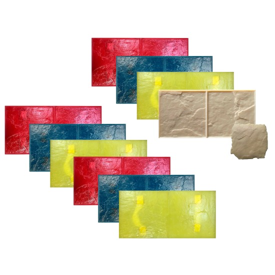 Concrete Stamp Mats SM 2105, 24" x 12"