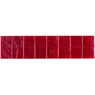 Old London Cobblestone 4" Tile Border Concrete Stamps SM 2010, 32.5" x 8"