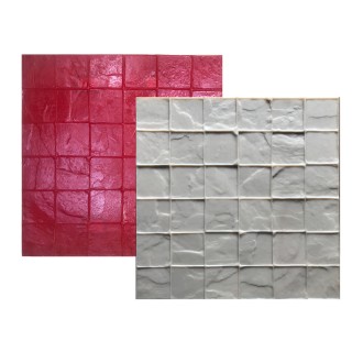 Tumbled Edge Concrete Stamp Mold SM 2111, 24" x 24"