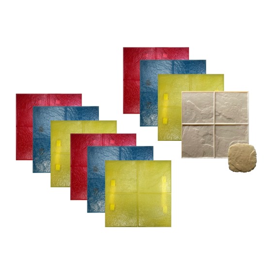 Concrete Stamp Mats SM 2204, 24" x 24"