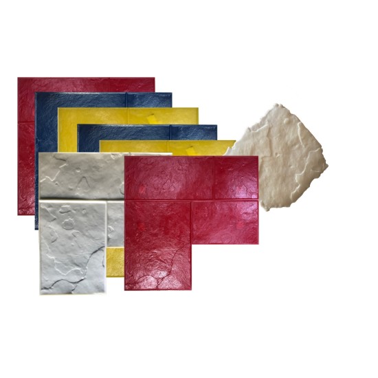 Concrete Ashlar Slate Stamps SM 3100, 28" x 28"