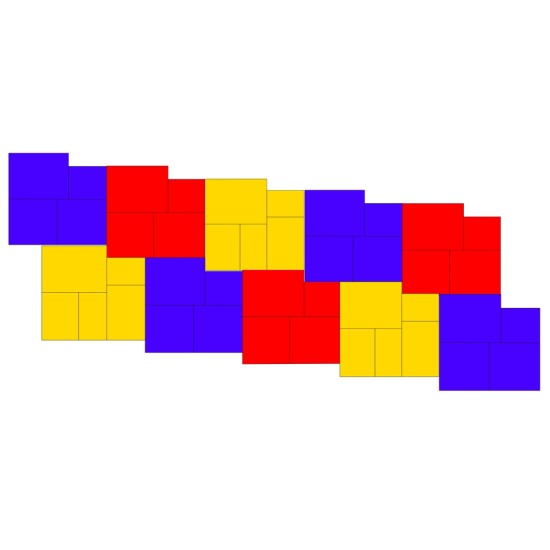 Concrete Ashlar Slate Stamps SM 3001, 24" x 24"