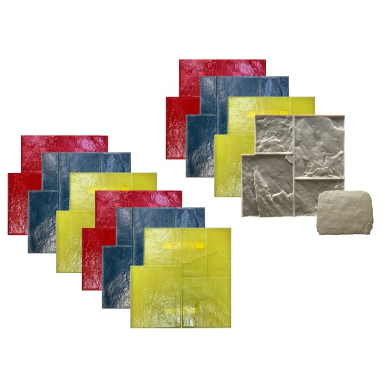 Concrete Ashlar Slate Stamps SM 3002, 24" x 24"