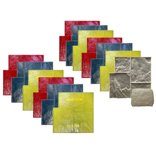 Concrete Ashlar Slate Stamps SM 3002, 24" x 24"