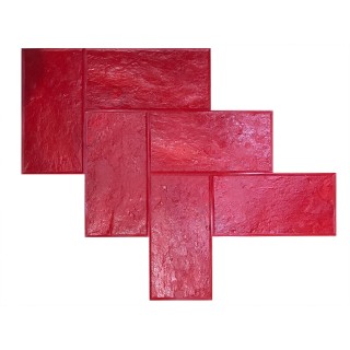 Concrete Stamps Slate Stone SM 3200 Herringbone Pattern 40" x 32"