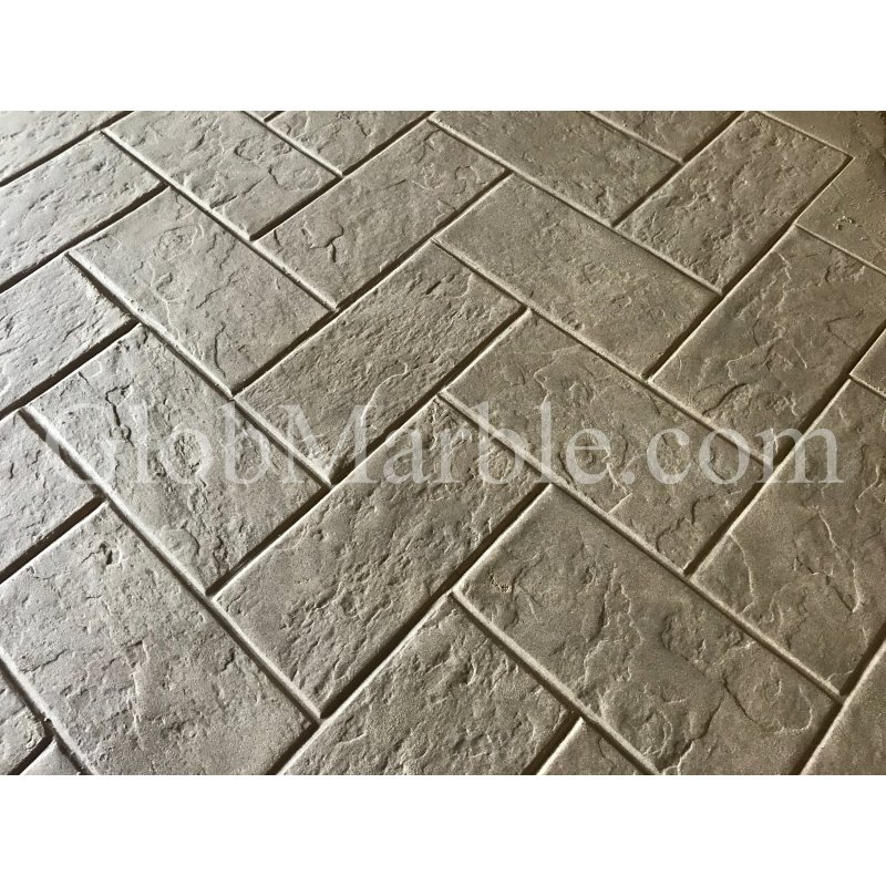 （新品） GlobMarble Slate Stone Square Tile Concrete Stamp Flex SM 2111 F. Floppy ma