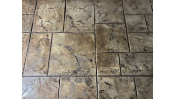 Rustic Ashlar Slate Concrete Stamps SM 3100, 28" x 28"