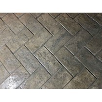Concrete Stamps Slate Stone SM 3200 Herringbone Pattern 40" x 32"