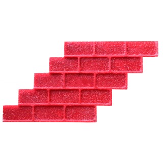 Running Bond Facing Brick Concrete Stamps SM 4400, 40" x 21.25"