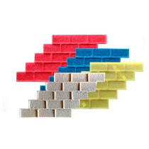 Concrete Stamp Mats SM 4400 Brick, 40" x 21.25"