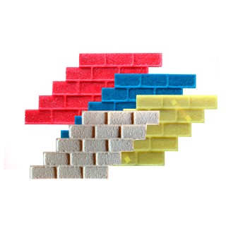 Concrete Stamp Mats SM 4400 Brick, 40" x 21.25"