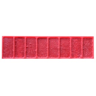 Stack Bond Facing Brick Border Concrete Stamps SM 4410, 34" x 8.5"