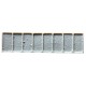 Stack Bond Facing Brick Border Concrete Stamps SM 4410, 34" x 8.5"