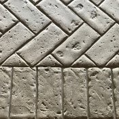 Brick Border Concrete Stamp Mold SM 4010, 30.75" x 8.75" Brick Border Concrete Stamp Mold SM 4010, 30.75" x 8.75"
