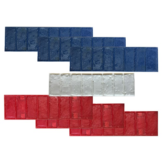 Brick Border Concrete Stamp Mold SM 4010, 30.75" x 8.75"