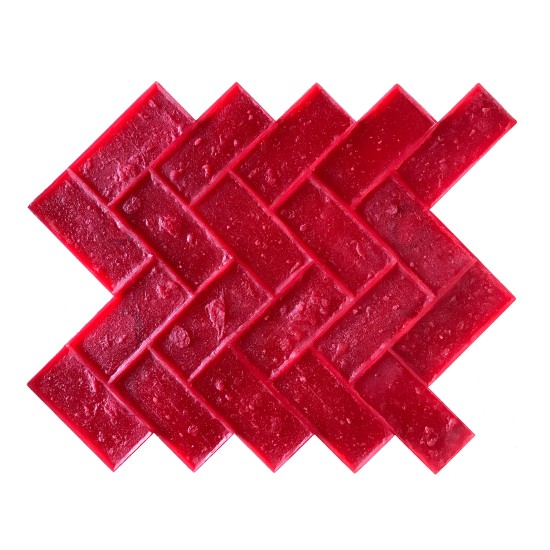 Concrete Stamp Mold SM 4100 Herringbone Brick , 32.75" x 26"