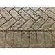 Concrete Stamp Mold SM 4100 Herringbone Brick , 32.75" x 26"