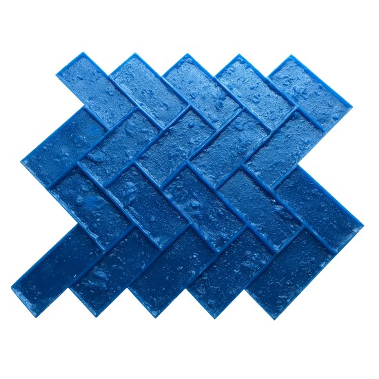Concrete Stamp Mold SM 4100 Herringbone Brick , 32.75" x 26"