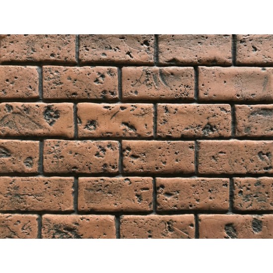 Vintage Running Bond Brick Concrete Stamps SM 4200, 37" x 23.75"