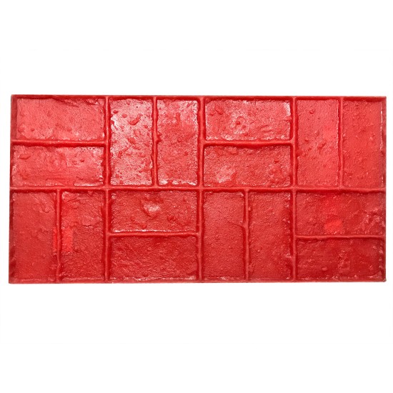 Concrete Stamp Mats SM 4300 Brick, 30" x 15"