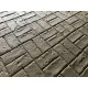 Concrete Stamp Mats SM 4300 Brick, 30" x 15"