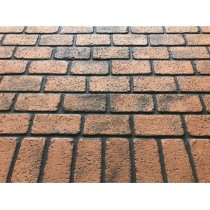 Running Bond Facing Brick Concrete Stamps SM 4400, 40" x 21.25"