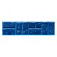Brick Border Concrete Stamp Mat SM 4011, 30" x 7.5" 