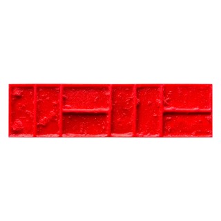 Brick Border Concrete Stamp Mat SM 4011, 30" x 7.5" 