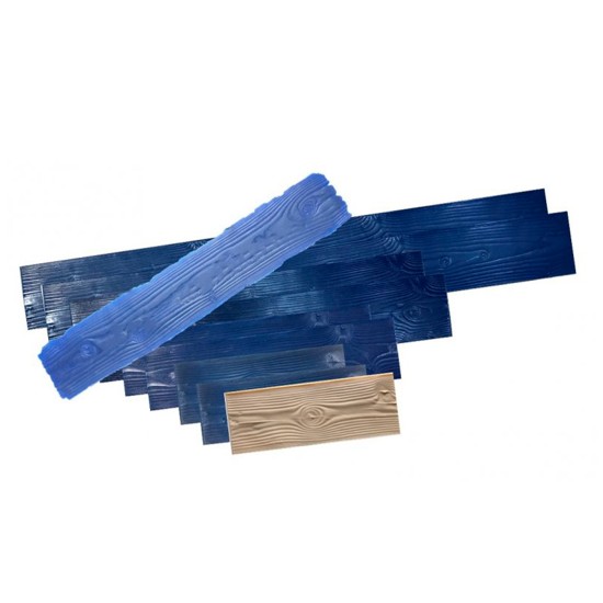 Wood Plank Stamped Concrete Mats 9" SM 5000, 24" x 9"
