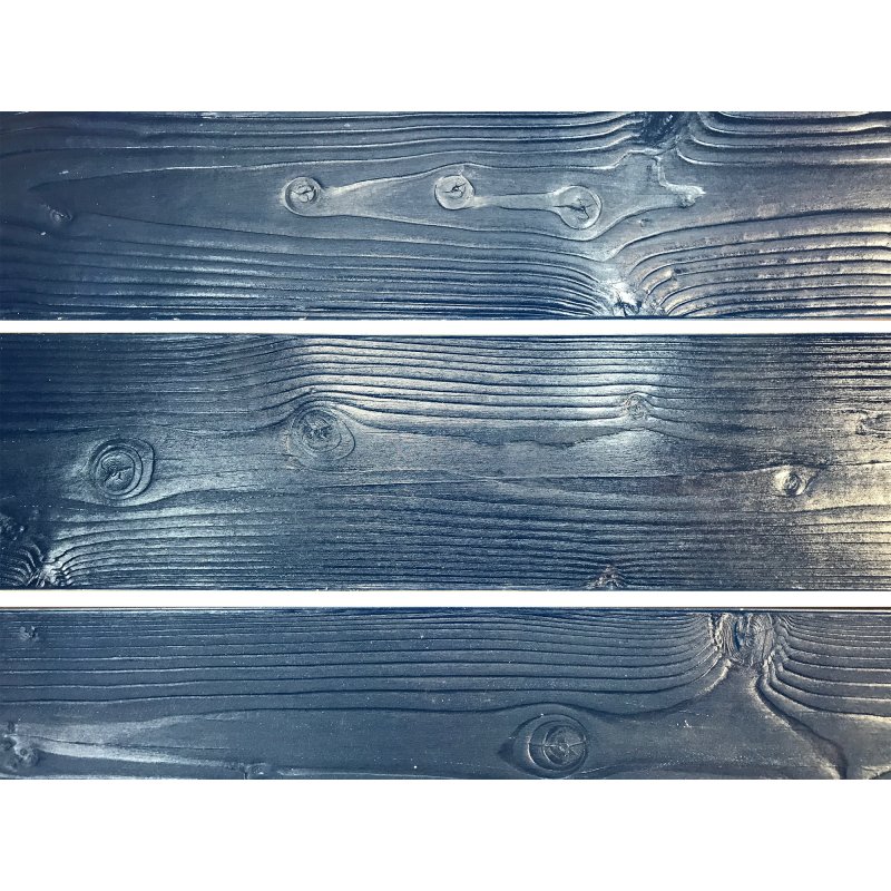 8 Piece Wood Plank Set Decorative Concrete Cement Stamps Mats New Woodgrain 
