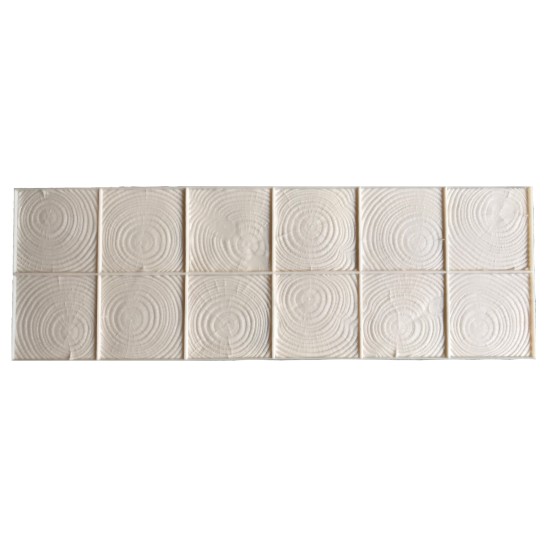 Wood Logs Stamped Concrete Mat and Border SM 5010, 33" x 11"