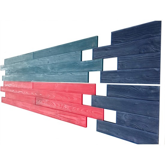 3 1/2" Wood Plank Stamp Mats SM 5200