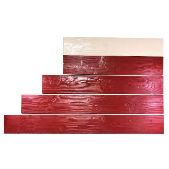 11" Natural Wood Grain Concrete Stamps SM 5300