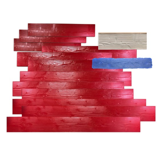 Concrete Wood Stamp SM 5300. 11" Wood Plank