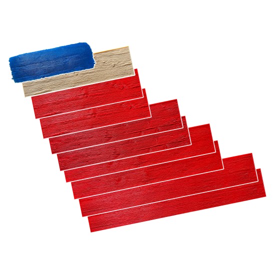 Concrete Wood Stamp SM 5400 16" Barn Wood Stamp Mat