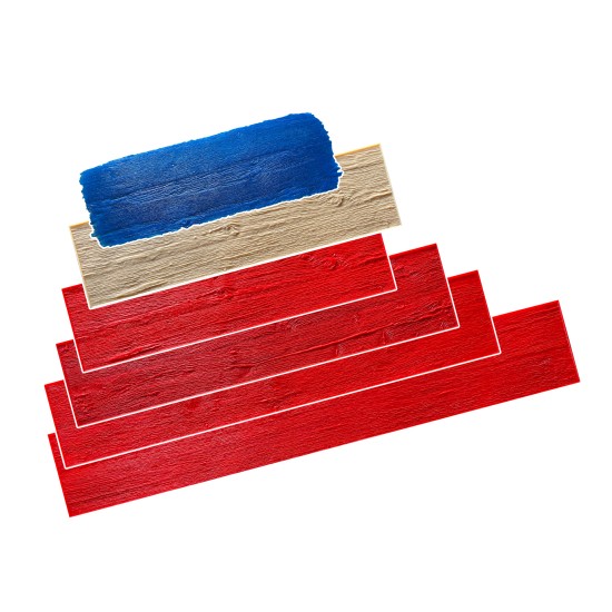Concrete Wood Stamp SM 5400 16" Barn Wood Stamp Mat