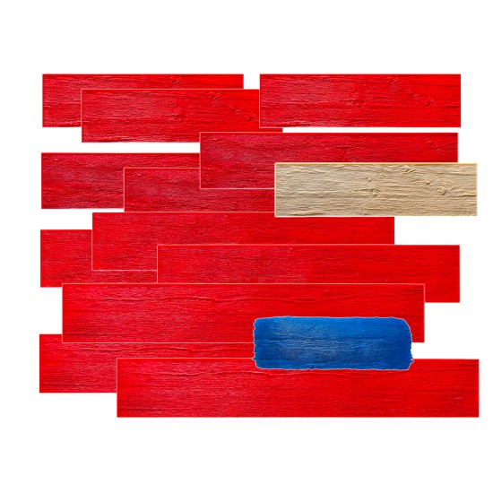 Concrete Wood Stamp SM 5400 16" Barn Wood Stamp Mat