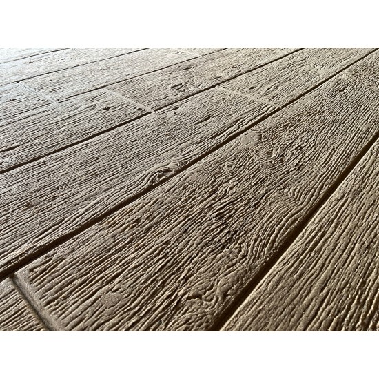 Barn Wood Plank Stamped Concrete Mats 9" SM 5600