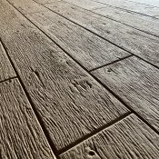 Barn Wood Plank Stamped Concrete Mats 9" SM 5600 Barn Wood Plank Stamped Concrete Mats 9" SM 5600