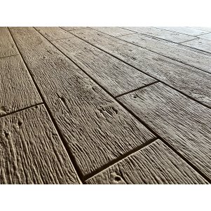 Barn Wood Plank Stamped Concrete Mats 9" SM 5600