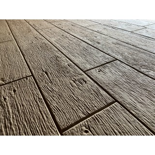 Barn Wood Plank Stamped Concrete Mats 9" SM 5600