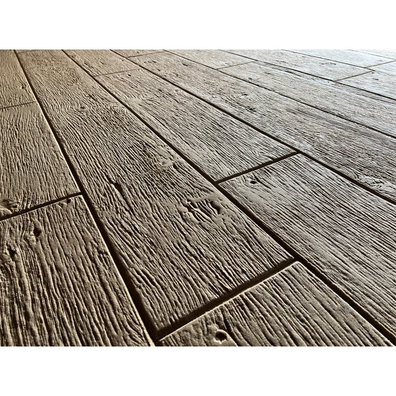 Barn Wood Plank Stamped Concrete Mats 9" SM 5600, 24" x 9"