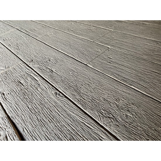 Barn Wood Plank Stamped Concrete Mats 9" SM 5600
