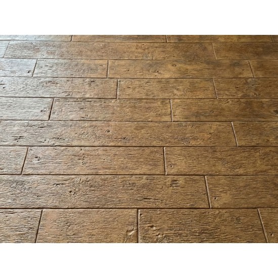 9" Barn Wood Concrete Stamp Mats SM 5600