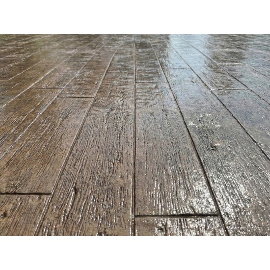 9" Barn Wood Concrete Stamp Mats SM 5600