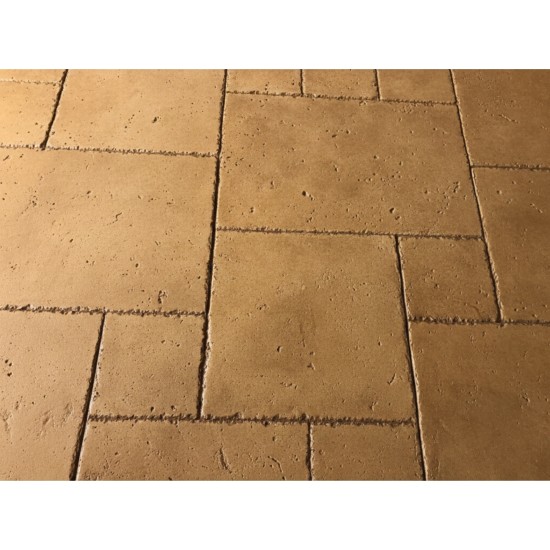 Travertine Ashlar Tile Concrete Stamps SM 6000, 32" x 24"