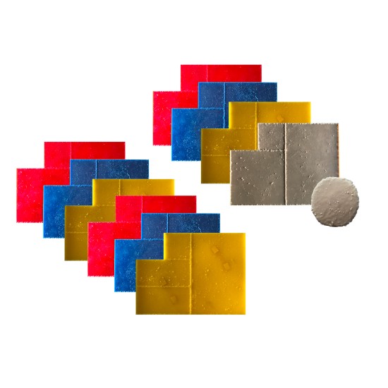 Concrete Stamps SM 6000 Travertine Stone, 32" x 24"