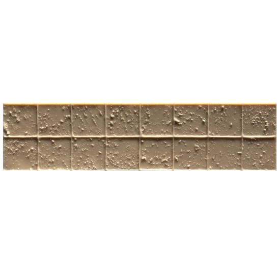 Concrete Stamp Mold SM 6010 Travertine Border, 32.5" x 8"