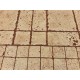 Travertine 4" Tile Border Concrete Stamps SM 6010, 32.5" x 8"